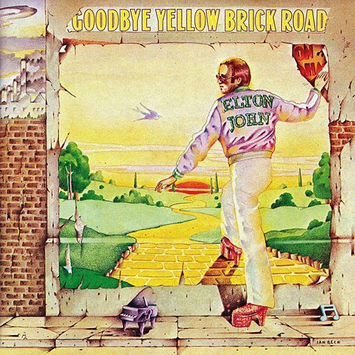 capa do álbum "Goodbye yellow brick road"