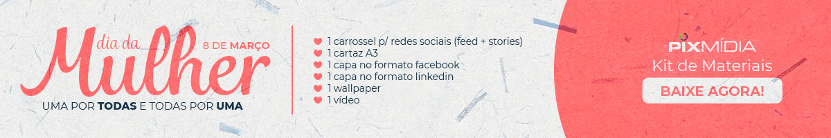 Banner | Kit de materiais para celebrar o Dia da Mulher na empresa