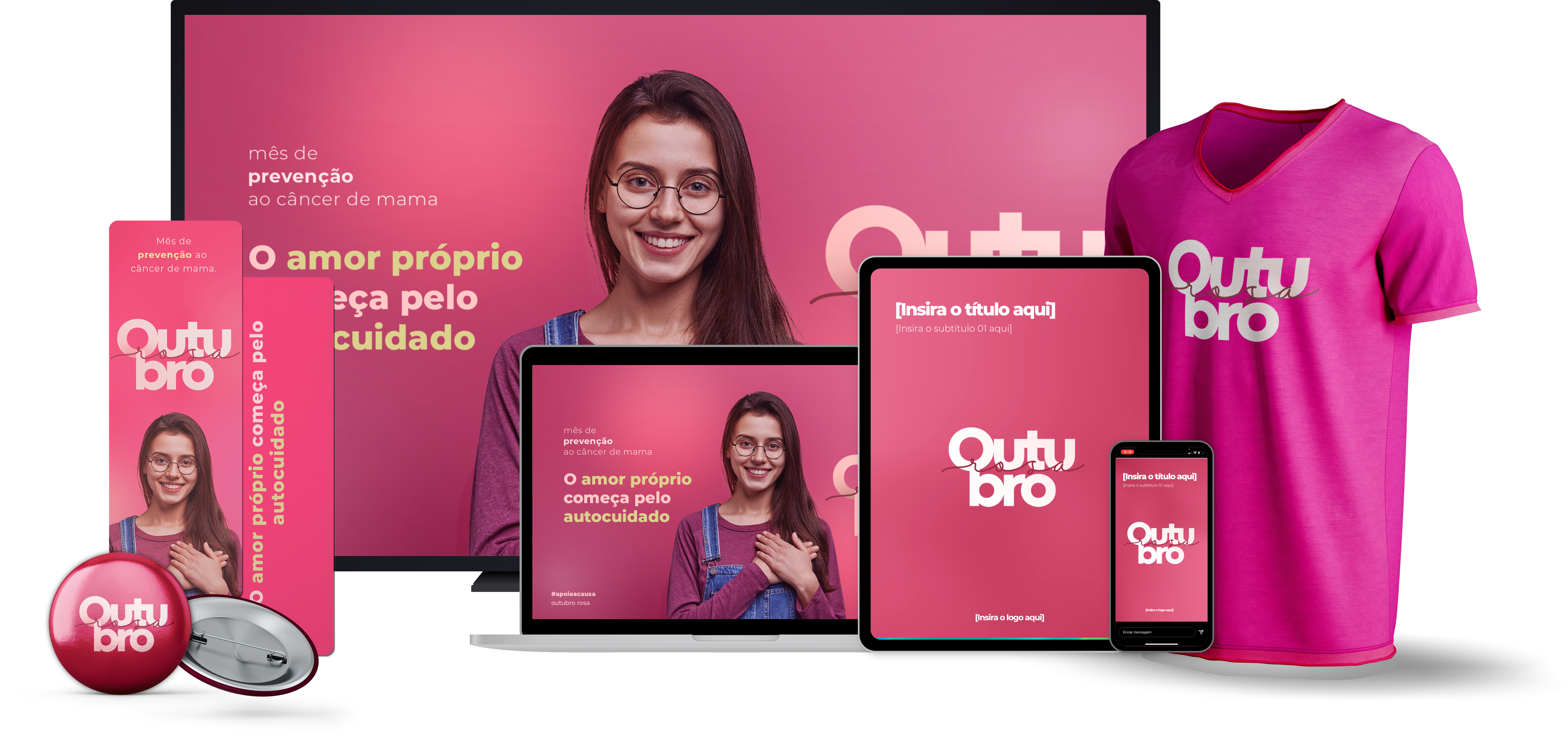 Outubro Rosa - Kit de Materiais de Endomarketing - Baixe grátis!