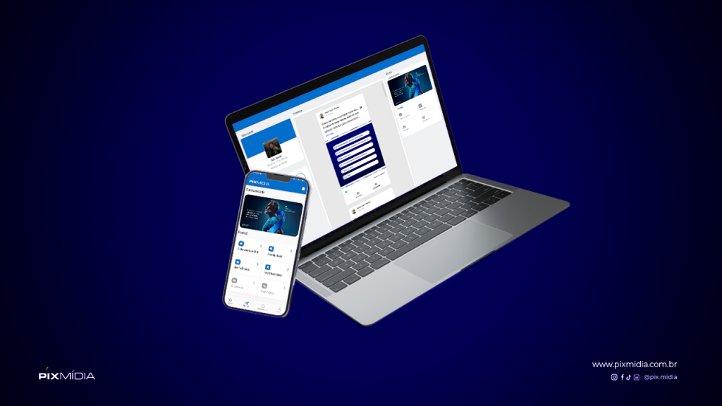 ImidiaWeb, a intranet web da Pix Mídia que pode ser utilizada como alternativa ao WhatsApp para empresas